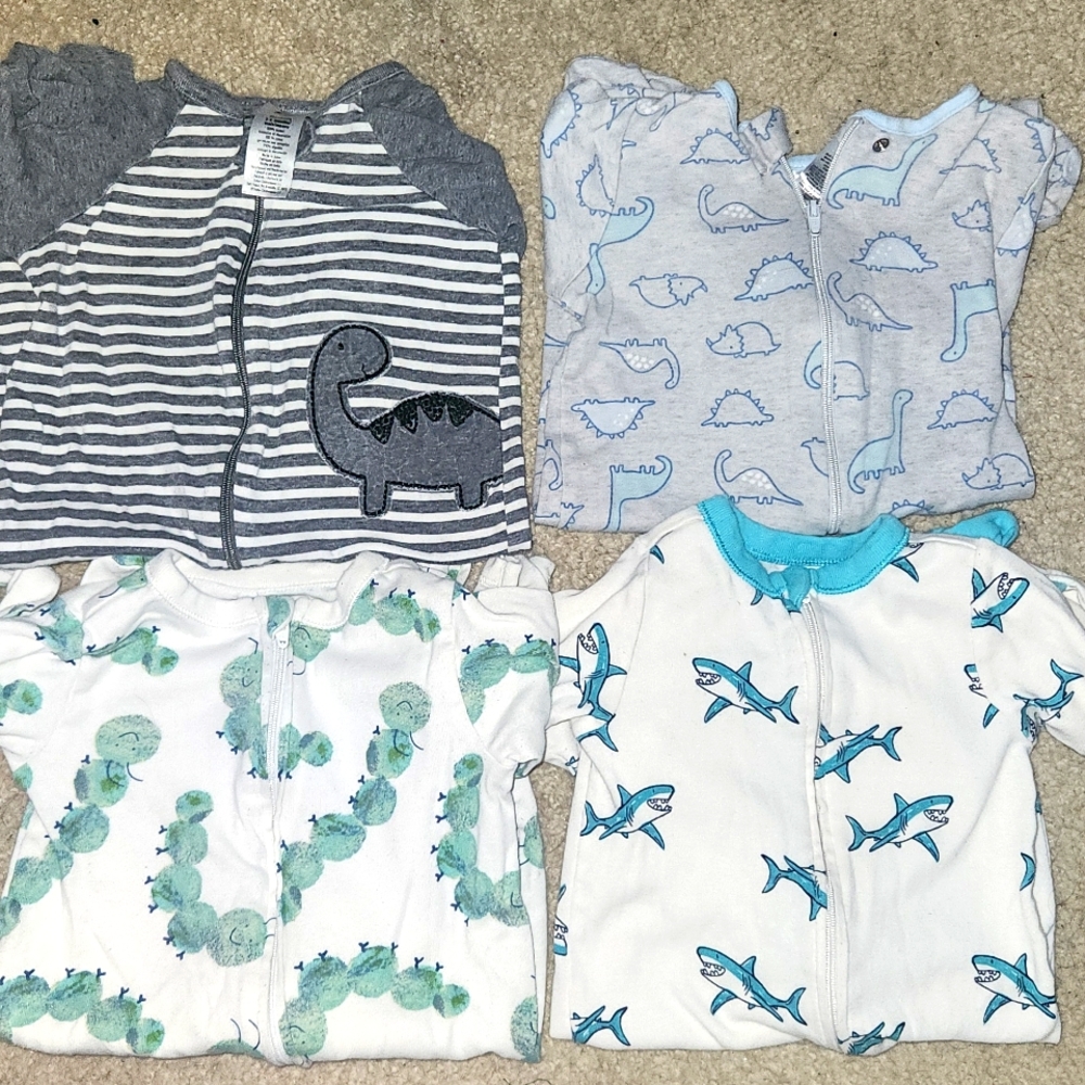 Sleep Bundle 3-6 months Old Navy and Gerber